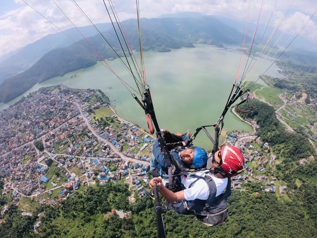 Paragliding in Pokhara