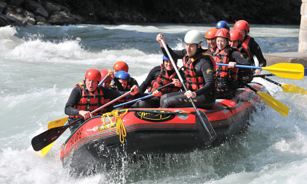 rafting in nepal